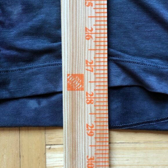 Lululemon Evolution Wash Golf Polo Shirt Mens Large Gray DYAG Tie Dye Activewear - Picture 6 of 6